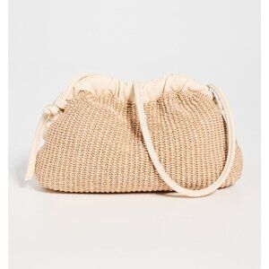 Mansur Gavriel Mini Cloud Clutch in Natural & Jasmine New Womens Crossbody Bag